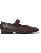 Camper Pantofi Mary Jane din piele Casi Myra - Visiniu