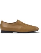 Camper Pantofi slip-on cu varf patrat si talpa plata Casi Myra - Maro