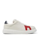 Camper Pantofi sport de piele cu garnituri contrastante Runner K21 - Rosu/Alb murdar/Bleumarin