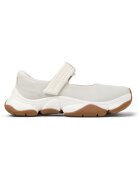Camper Pantofi sport de piele cu velcro Karst 2 - Alb/Alb murdar