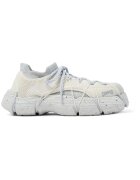 Camper Pantofi sport din material textil cu sireturi Roku - Alb
