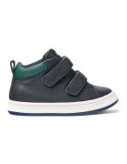 Camper Pantofi sport din piele cu inchidere velcro - Albastru ultramarin