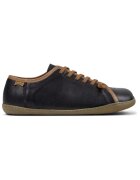 Camper Pantofi sport din piele cu sireturi elastice G3D Peu Cami Twins - Negru
