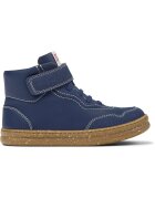 Camper Pantofi sport high-top de piele si piele intoarsa Runner Four 8459 - Albastru inchis