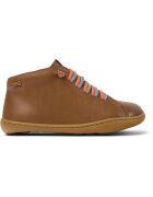 Camper Pantofi sport mid-cut din piele Peu Cami 8497 - Maro scortisoara