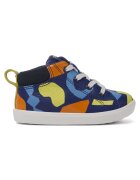 Camper Pantofi sport mid-high de piele Twins 8685 - Albastru inchis