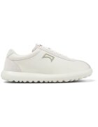 Camper Pantofi sport Pelotas XLF din piele si piele intoarsa - Alb