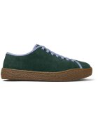 Camper Pantofi sport Peu Terreno din piele intoarsa cu sireturi contrastante - Verde