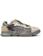 Camper Pantofi sport unisex de piele cu aspect masiv Karst 1165 - Gri/Bej