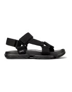 Camper Sandale colorblock cu velcro Karst - Negru