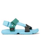 Camper Sandale cu inchidere velcro Karst - Verde/Albastru