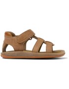 Camper Sandale de piele cu velcro Bicho Bicho - Maro