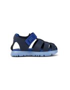 Camper Sandale de piele cu velcro Oruga - Albastru