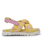 Camper Sandale slingback Oruga 743 - Galben/Roz