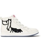 Camper Tenisi mid-high de piele Runner Four Twins 1727 - Alb