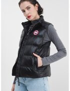 CANADA GOOSE Vesta cu fermoar si buzunare laterale - Negru stins