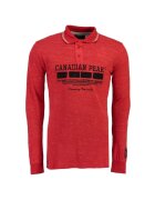Canadian Peak Bluza polo cu imprimeu logo Kinstar -