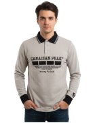 Canadian Peak Bluza polo cu imprimeu logo Kinstar -