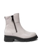 Caprice Botine 9-25427-43 Alb - Piele lacuita