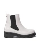 Caprice Botine 9-25428-43 Alb - Piele lacuita