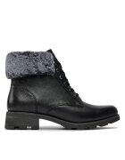 Caprice Botine dama - 303529215405 - Piele naturala - Negru