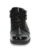 Caprice Botine de dama din piele naturala - Negru - Negru
