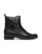 Caprice Botine - piele naturala - negru - Negru