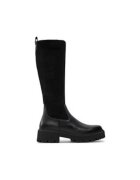 Caprice Cizme dama din piele naturala - negru -