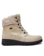 Caprice Ghete dama 123 9-26209-43 - Ecru - piele naturala