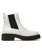 Caprice Ghete dama 304310447 - Piele naturala - Alb - Alb