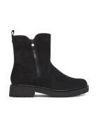 Caprice Ghete dama negru - piele naturala - Negru
