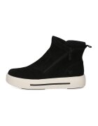 Caprice Ghete flatform din piele intoarsa - Negru