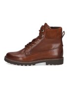 Caprice Ghete flatform din piele - Maro scortisoara
