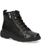 Caprice Ghete pentru dama - casual - piele naturala - negru