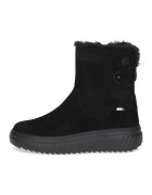 Caprice Ghete wedge din piele intoarsa - Negru