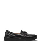 Caprice Mocasini dama 304317217 - Piele naturala - Negru - Negru