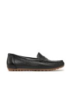 Caprice Mocasini dama 304671586 - Piele naturala - Negru - Negru
