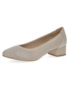 Caprice Pantofi dama perforati 9 22501 44 - Bej