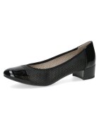 Caprice Pantofi dama perforati 9 22504 44 - Negru