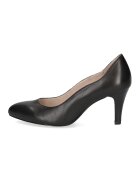 Caprice Pantofi de piele cu toc - Negru
