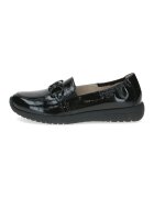 Caprice Pantofi loafer din piele cu detaliu metalic - Negru