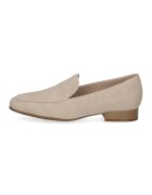 Caprice Pantofi loafer din piele intoarsa sintetica - Maro nisip
