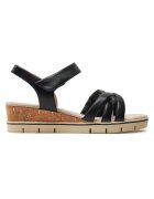 Caprice Sandale dama - 30366623137 - Piele naturala - Negru