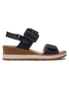 Caprice Sandale dama - 30366655239 - Piele naturala/Piele nabuc - Bleumarin