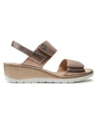 Caprice Sandale dama - 30420715036 - Piele naturala - Auriu