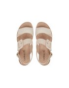 Caprice Sandale dama - 9-28753-42 - Piele naturala - Alb - Alb