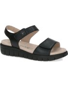 Caprice Sandale dama Piele naturala - negru - Negru