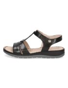 Caprice Sandale din piele cu inchidere velcro - Negru