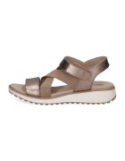 Caprice Sandale wedge cu velcro - Bronz