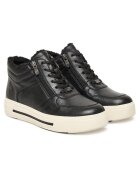 Caprice Tenisi dama 022 9-26251-45 - negru - piele naturala